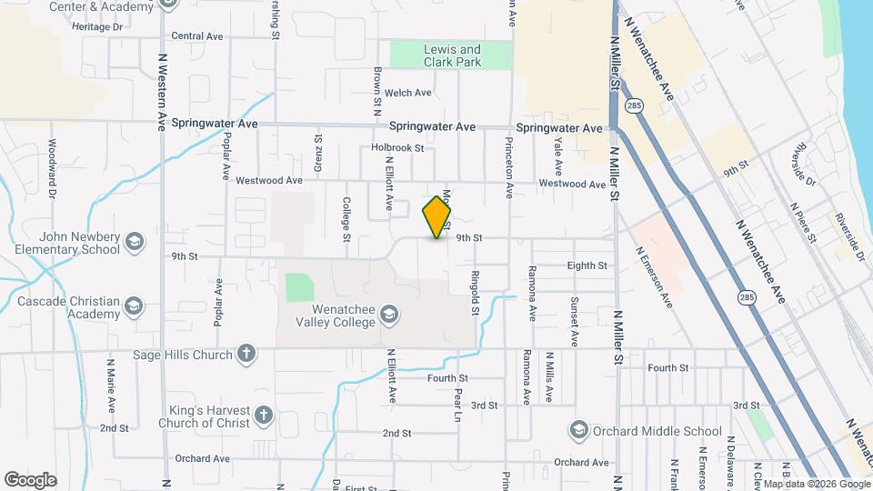 1319 9th St Map and Location Details