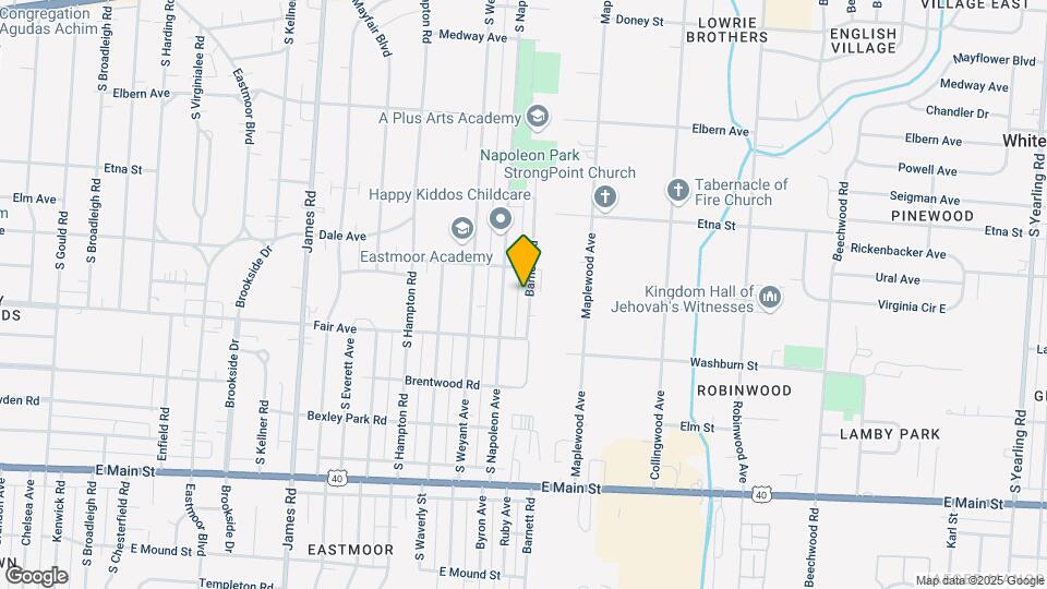 501 Barnett Rd-Unit -A Map and Location Details