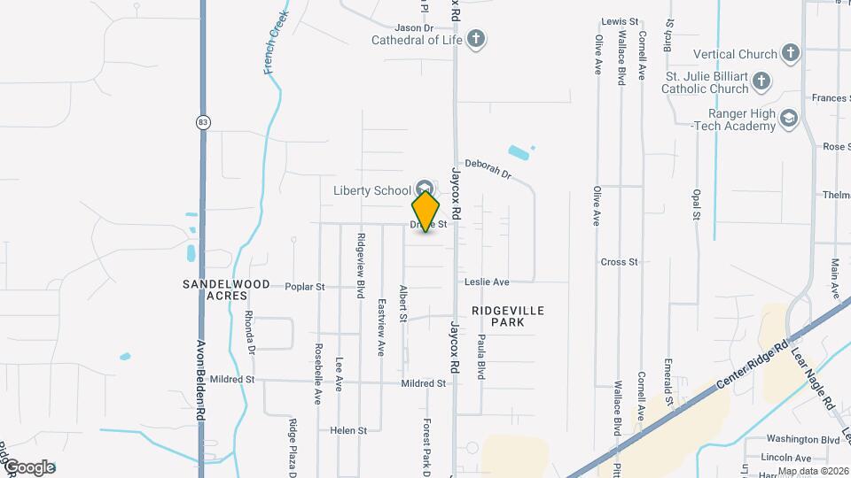 35134 Spruce St Map and Location Details