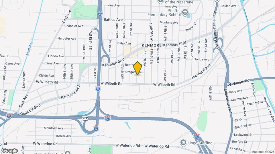 2337 15th St SW Map and Location Details