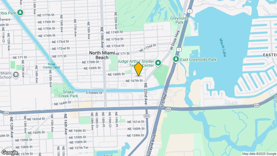 2151 NE 167th St Map and Location Details