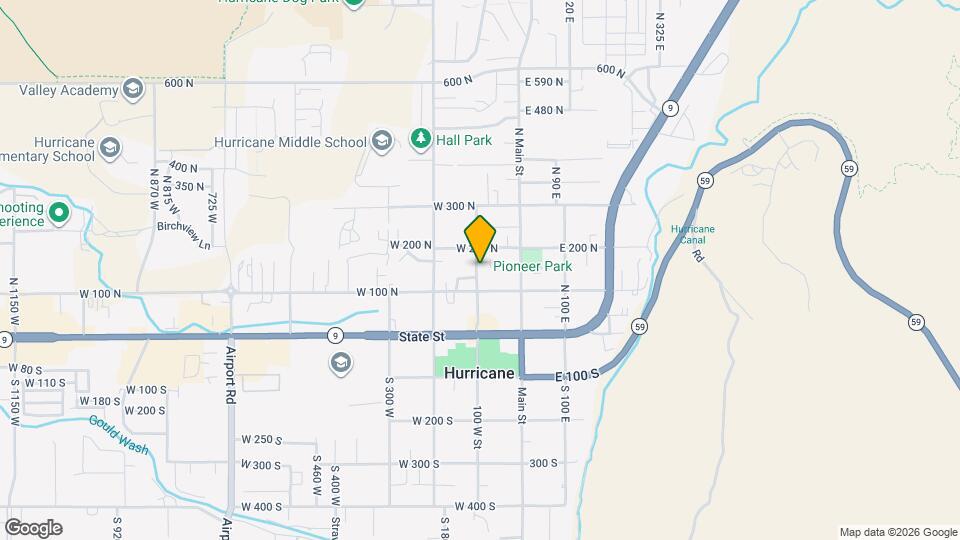 174 N 100 W Map and Location Details