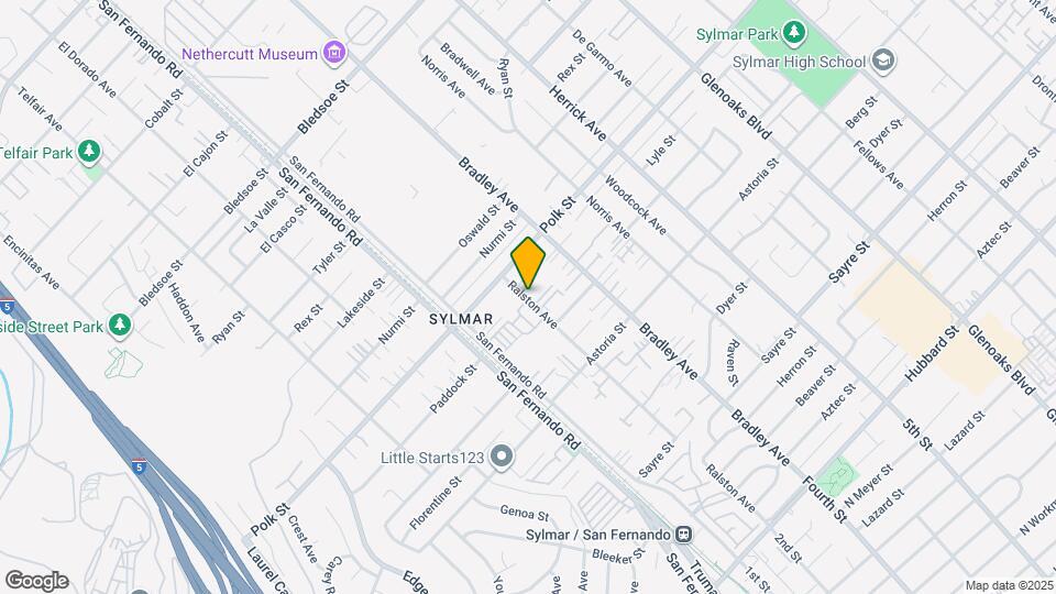 12646 Ralston Ave Mapa y Detalles de la Ubicación