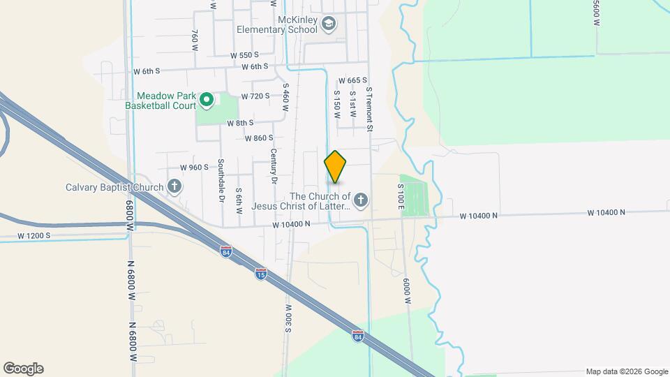 1048 S 150 W Map and Location Details