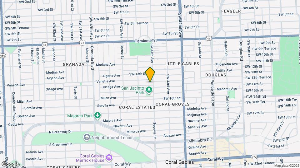 4417 SW 14th St Map and Location Details