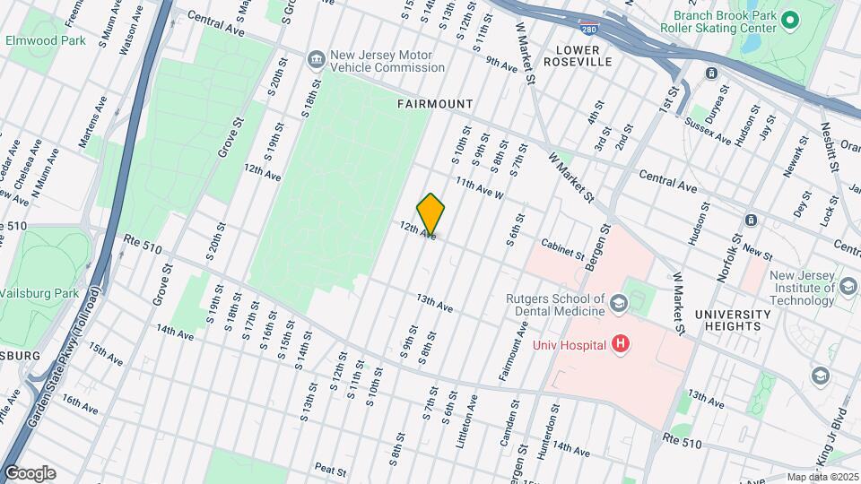 224 12th Ave Mapa y Detalles de la Ubicación