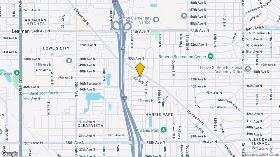 4657 Iris St N Map and Location Details