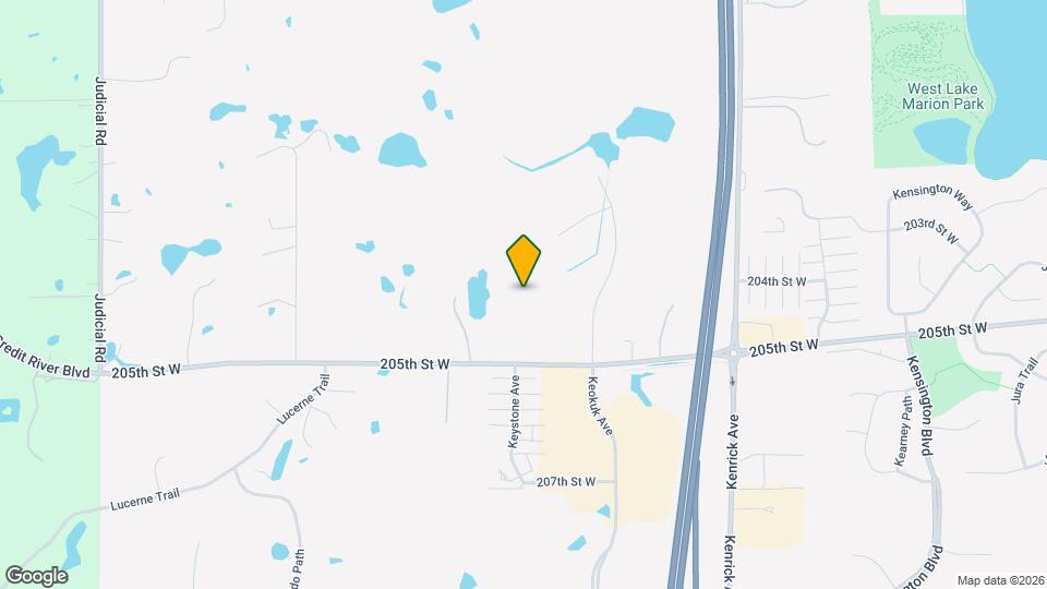 11662 203rd St W Map and Location Details