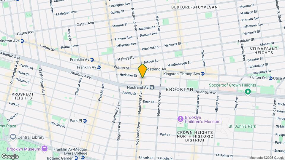 529 Nostrand Ave Map and Location Details