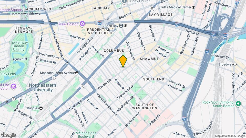 661 Tremont St, Unit 3## Map and Location Details