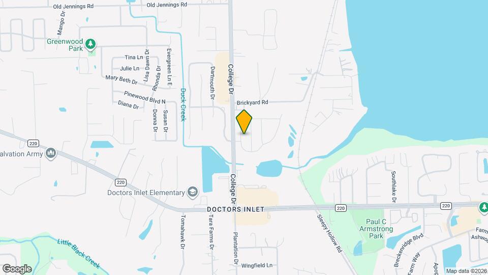 1845 Northglen Cir Map and Location Details