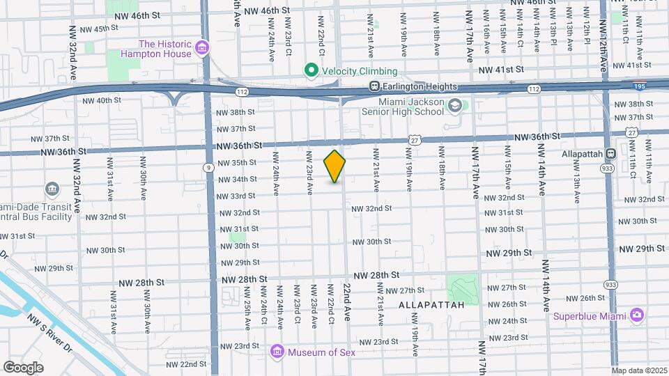 2215 NW 33rd St Map and Location Details