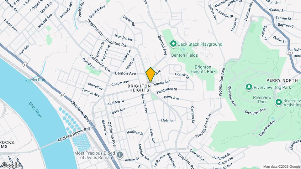 3700 Brighton Rd Map and Location Details