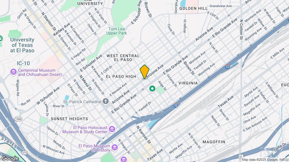 804 Arizona Ave Mapa y Detalles de la Ubicación