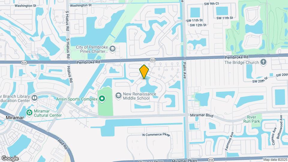 2001 SW 104th Ave Map and Location Details