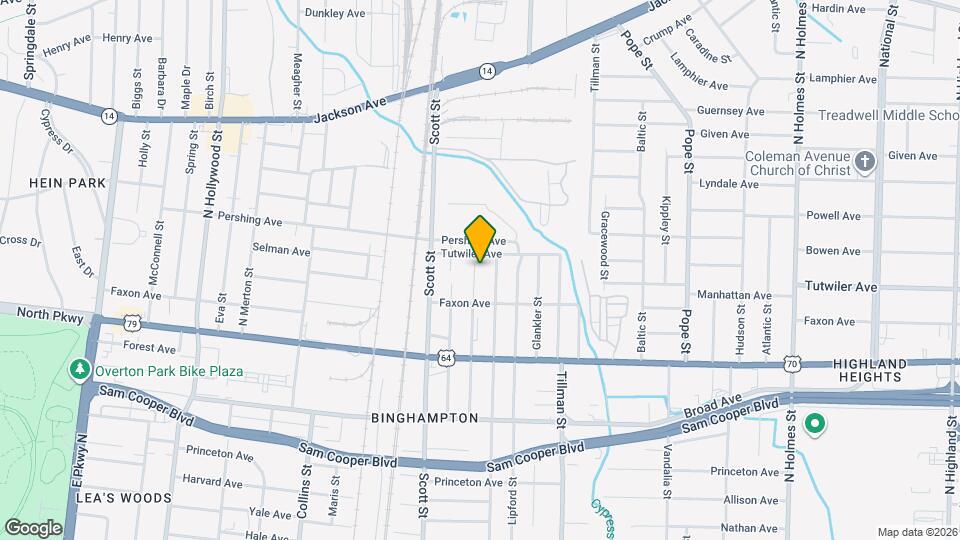 744 Lester St Map and Location Details