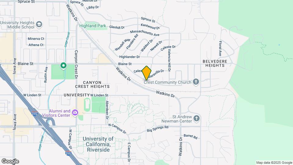 434 W Campus View Dr Map and Location Details