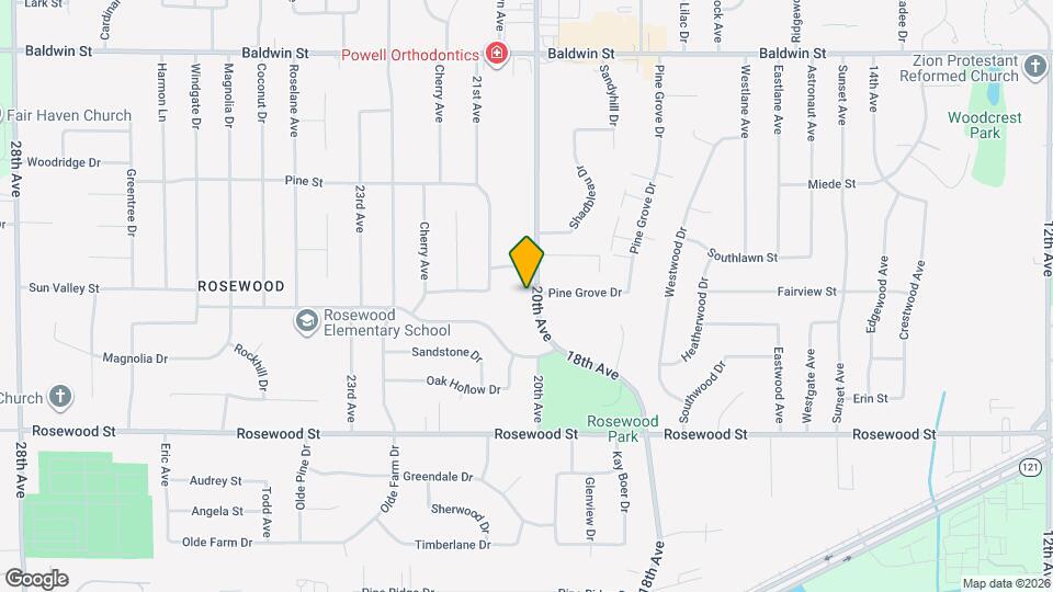 8900 Dalton Ln Map and Location Details