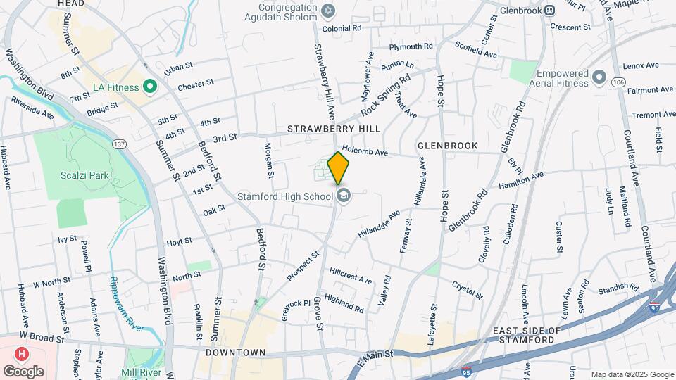 71 Strawberry Hill Ave Map and Location Details