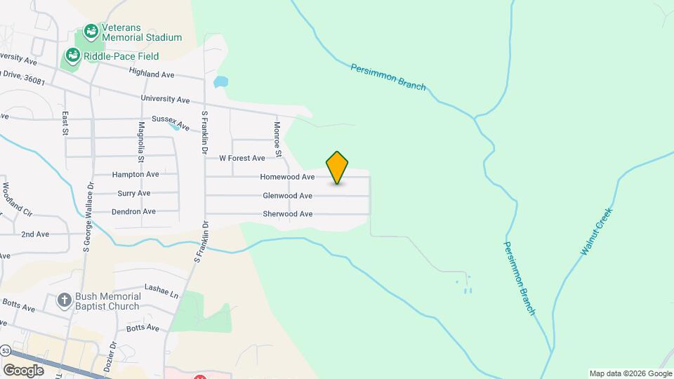 216 Glenwood Ave Map and Location Details