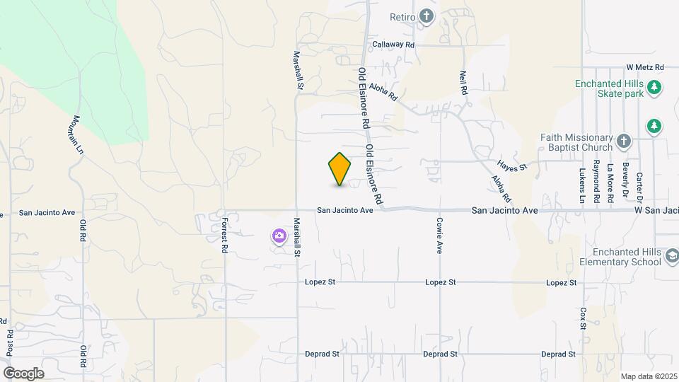 22168 San Jacinto Ave Map and Location Details
