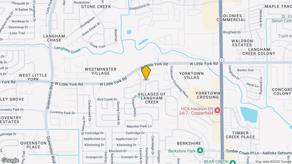 16414 Reddingford Ln Map and Location Details