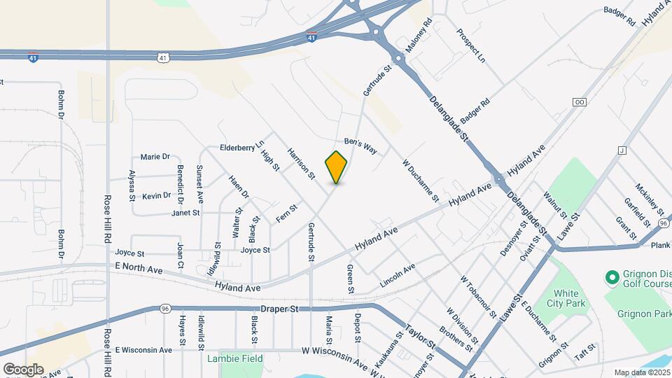 702 Gertrude St, Unit 702 Map and Location Details