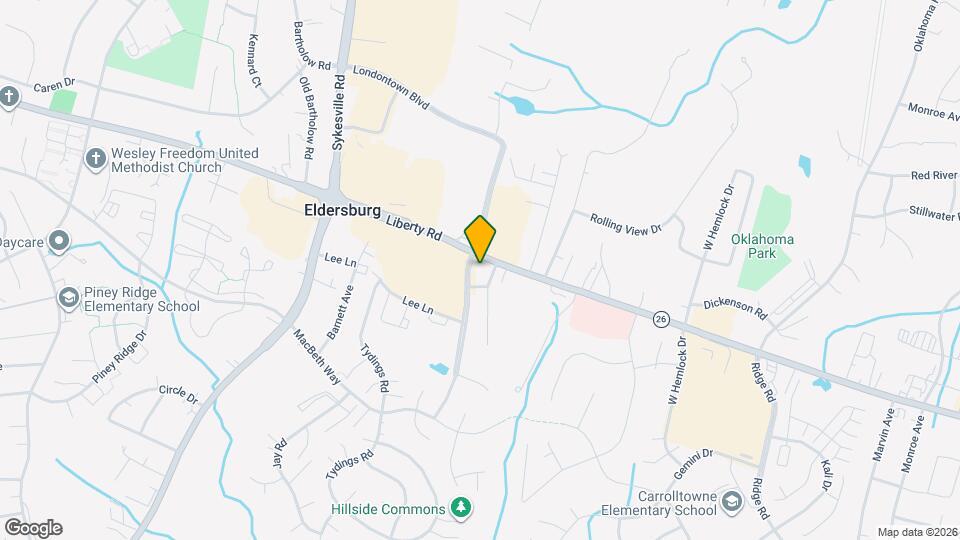 1437 Liberty Rd Mapa y Detalles de la Ubicación