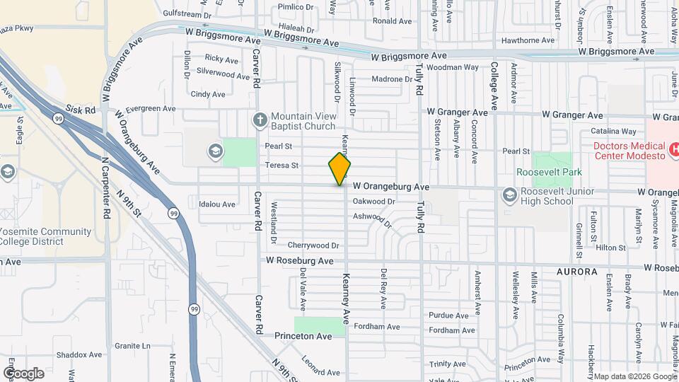 1506 W Orangeburg Ave Map and Location Details