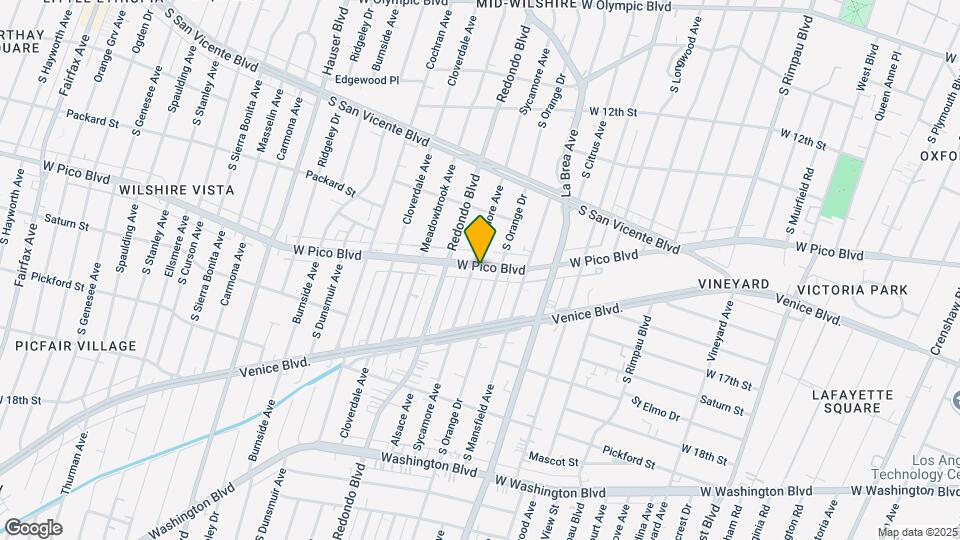 www.midcityflatsla.com Mapa y Detalles de la Ubicación