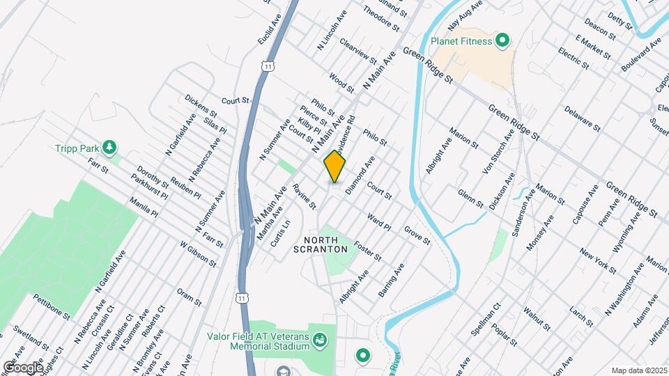 1132 Providence Rd Map and Location Details