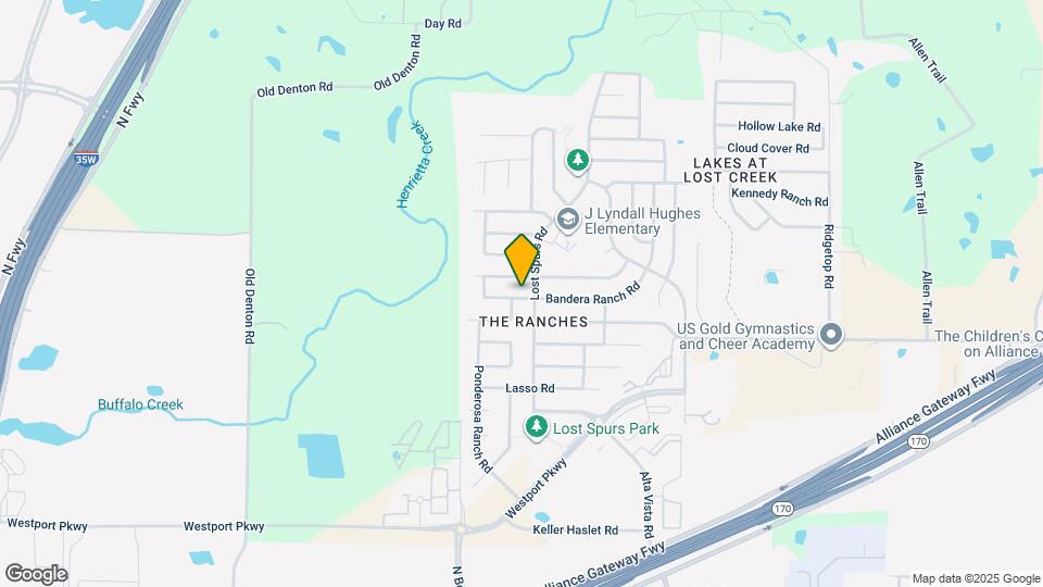 3457 Bandera Ranch Rd Map and Location Details