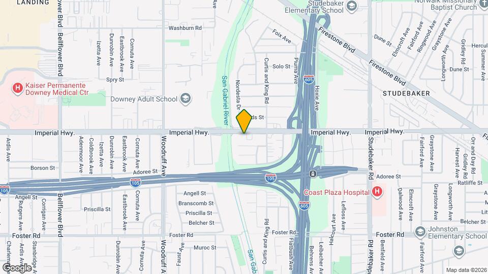 10420 Imperial Hwy. Map and Location Details