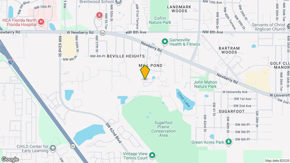 5036 NW 1st Pl Map and Location Details