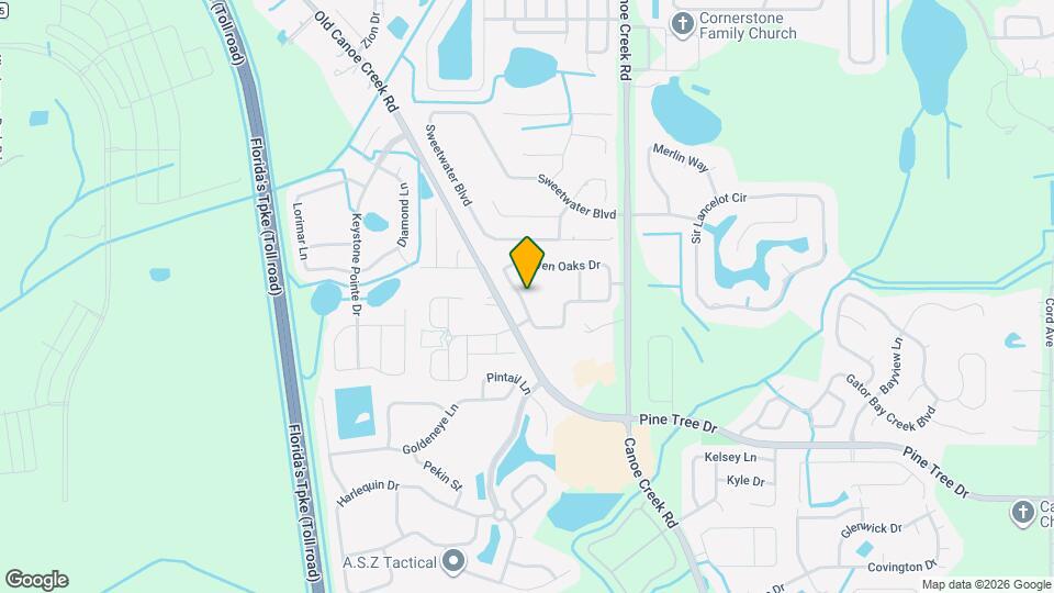 2363 Seven Oaks Dr Map and Location Details