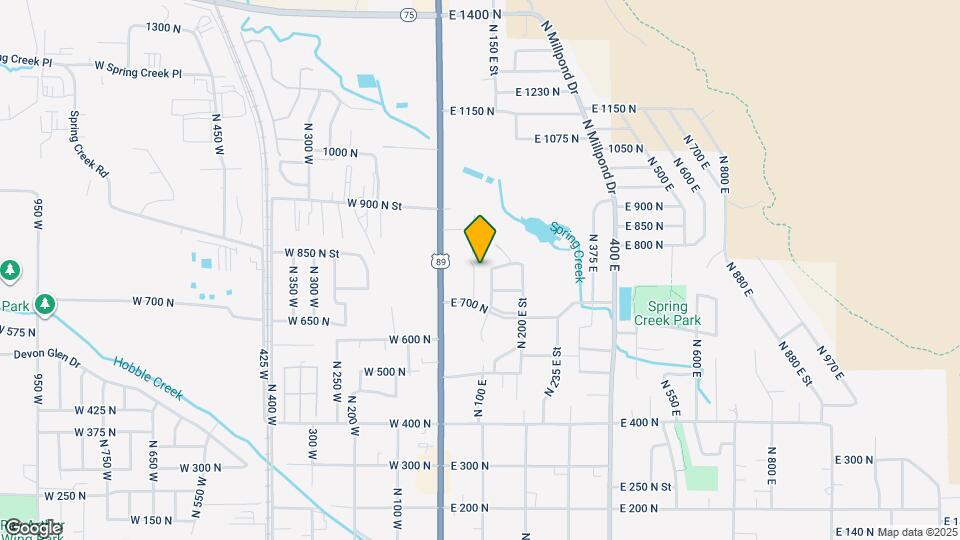 103 E 700 N, Unit 13 Map and Location Details