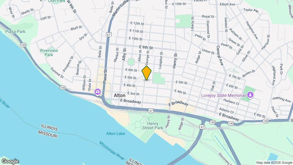 423 George St Mapa y Detalles de la Ubicación