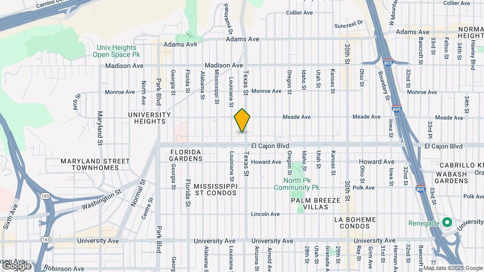 4330 Texas St Mapa y Detalles de la Ubicación