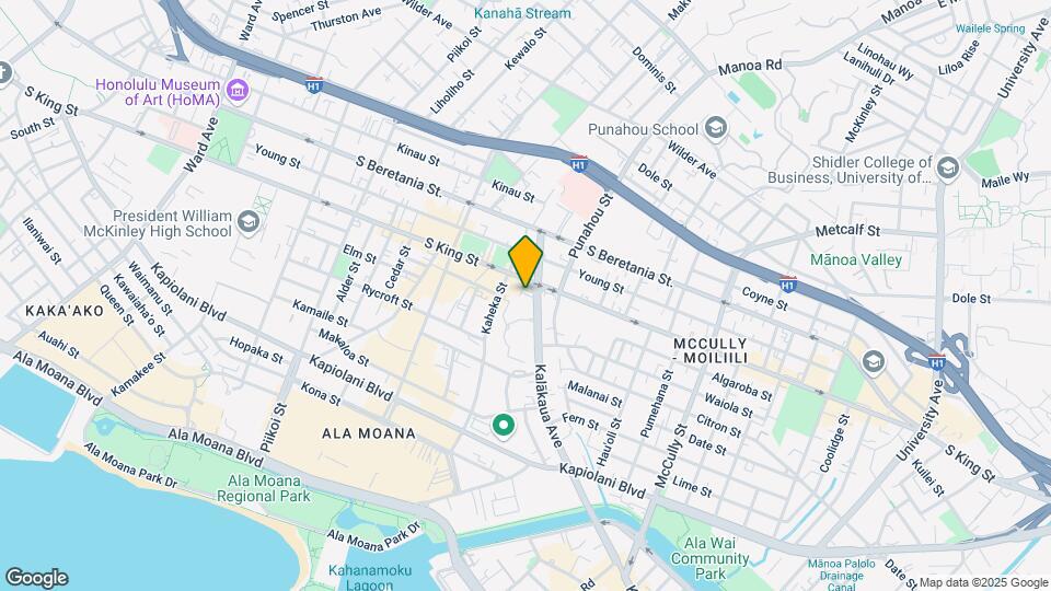 1515B S King St, Unit 7 Map and Location Details