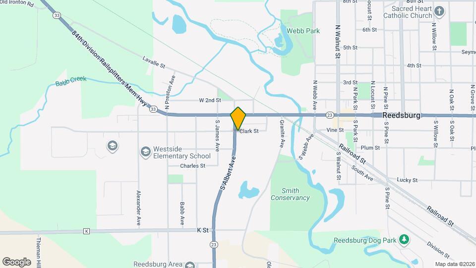 203 S Albert Ave Map and Location Details