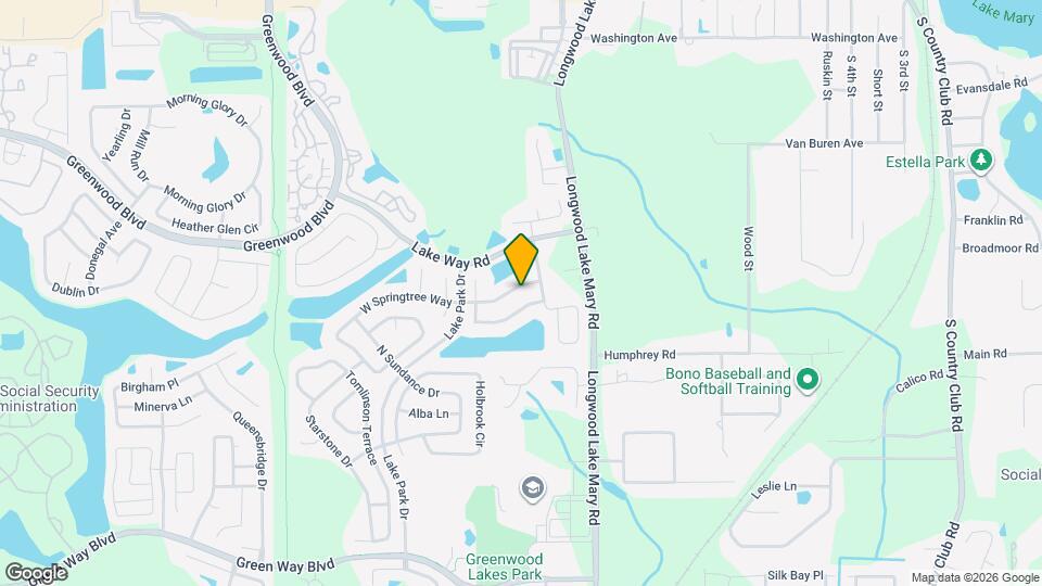 419 E Springtree Way Map and Location Details