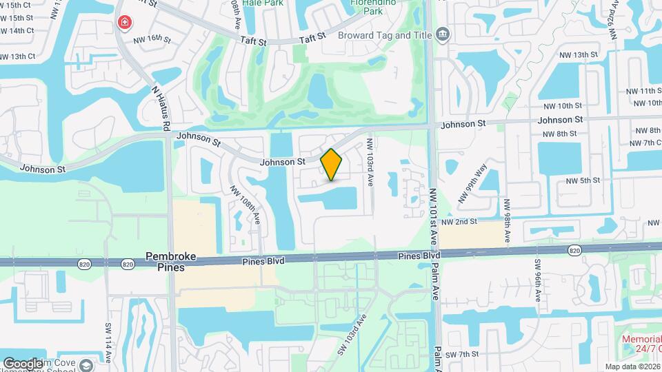 10508 NW 6th St Map and Location Details