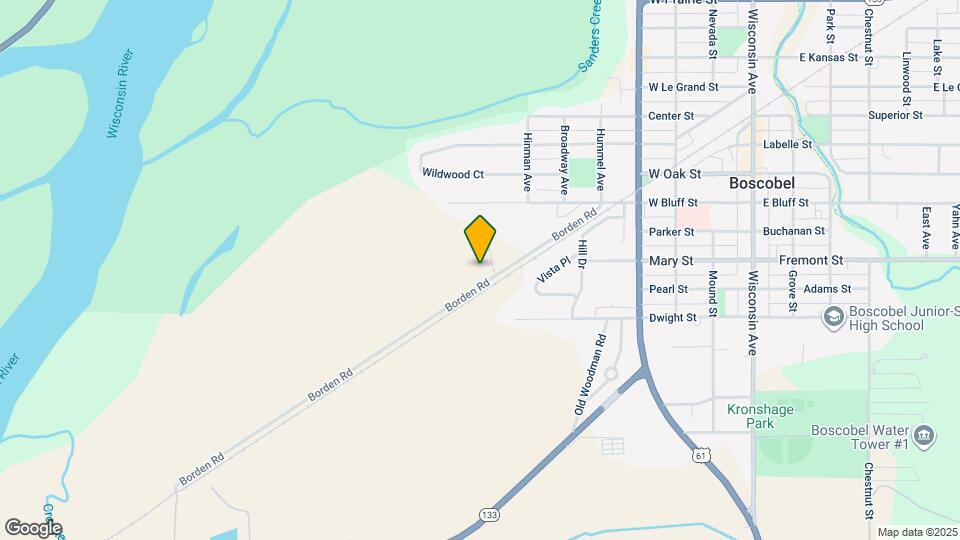 801 Borden Rd Map and Location Details