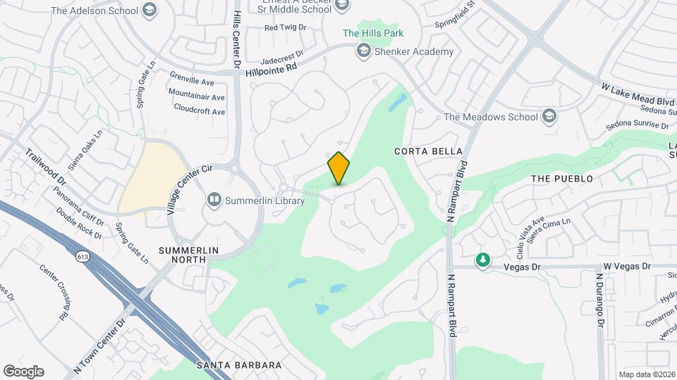 9040 Thornbury Ln Map and Location Details