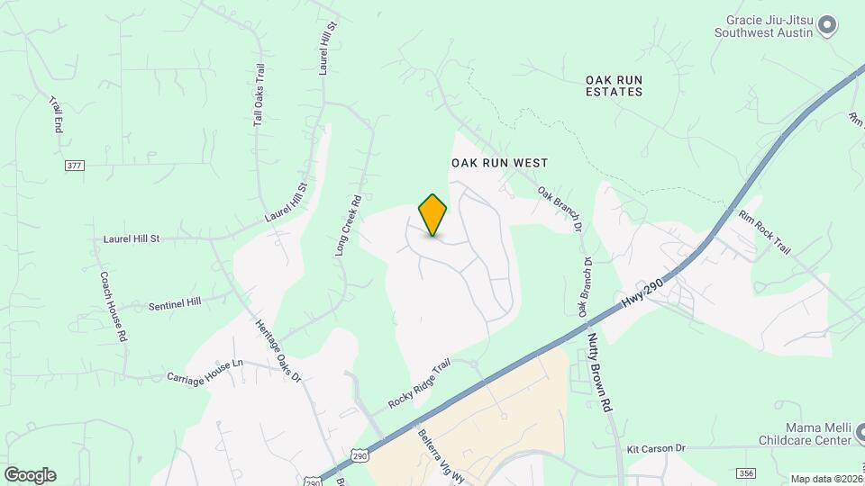 188 Rock Vista Run Map and Location Details