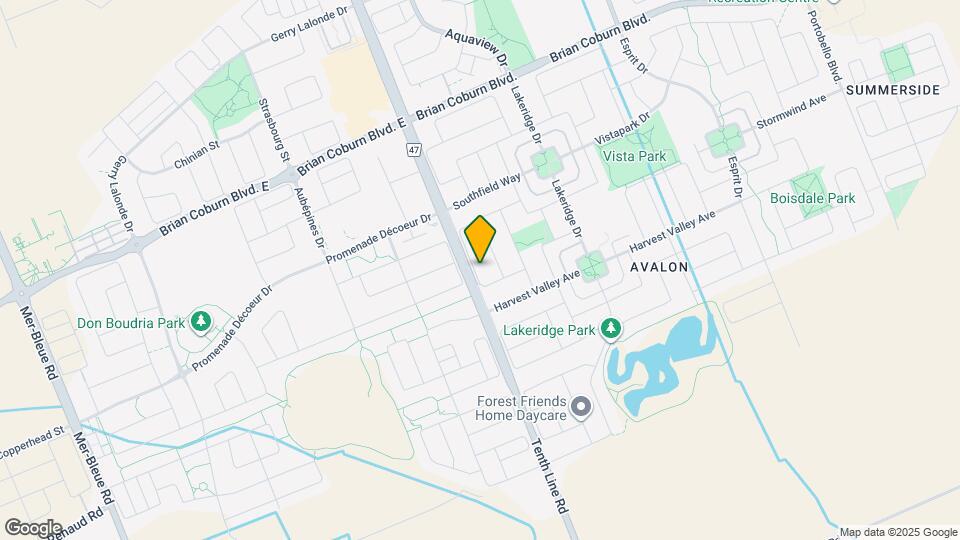 214 Montmorency Way Map and Location Details