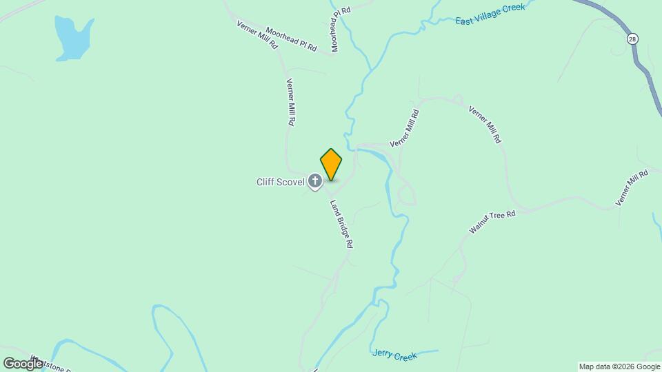 426 Verner Mill Rd Map and Location Details