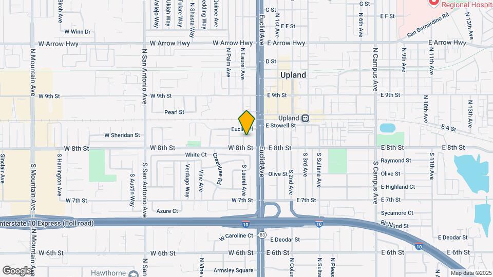 170 S Laurel Ave Map and Location Details