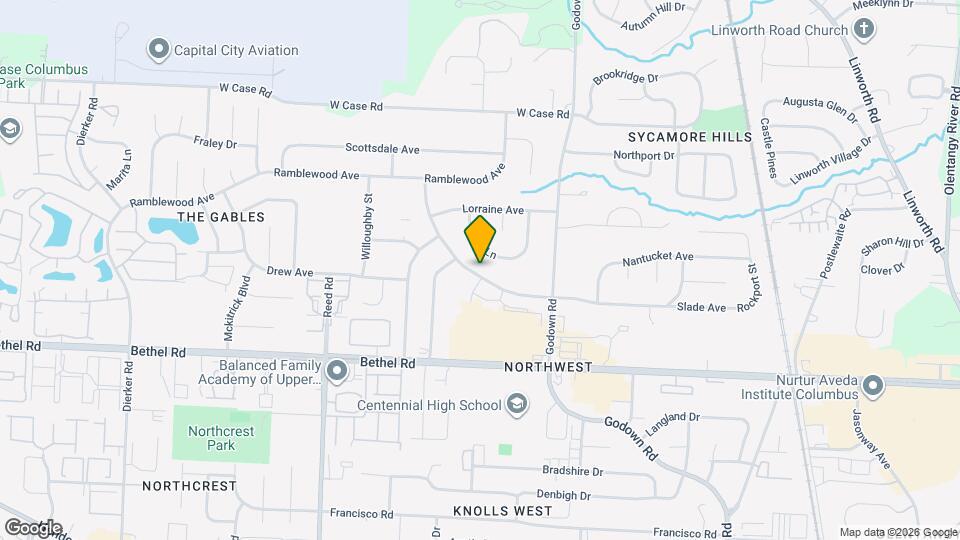 1540 Slade Ave Map and Location Details