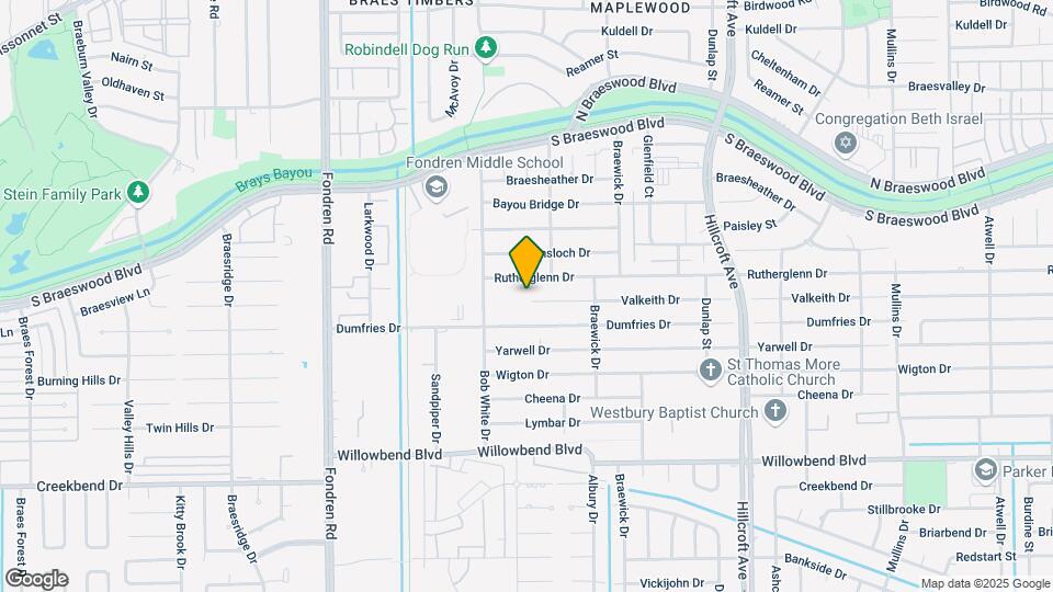 6146 Valkeith Dr Mapa y Detalles de la Ubicación